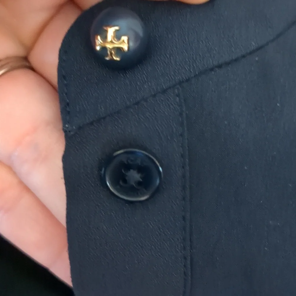 Tory Burch Mock Neck Knee-Length Dress